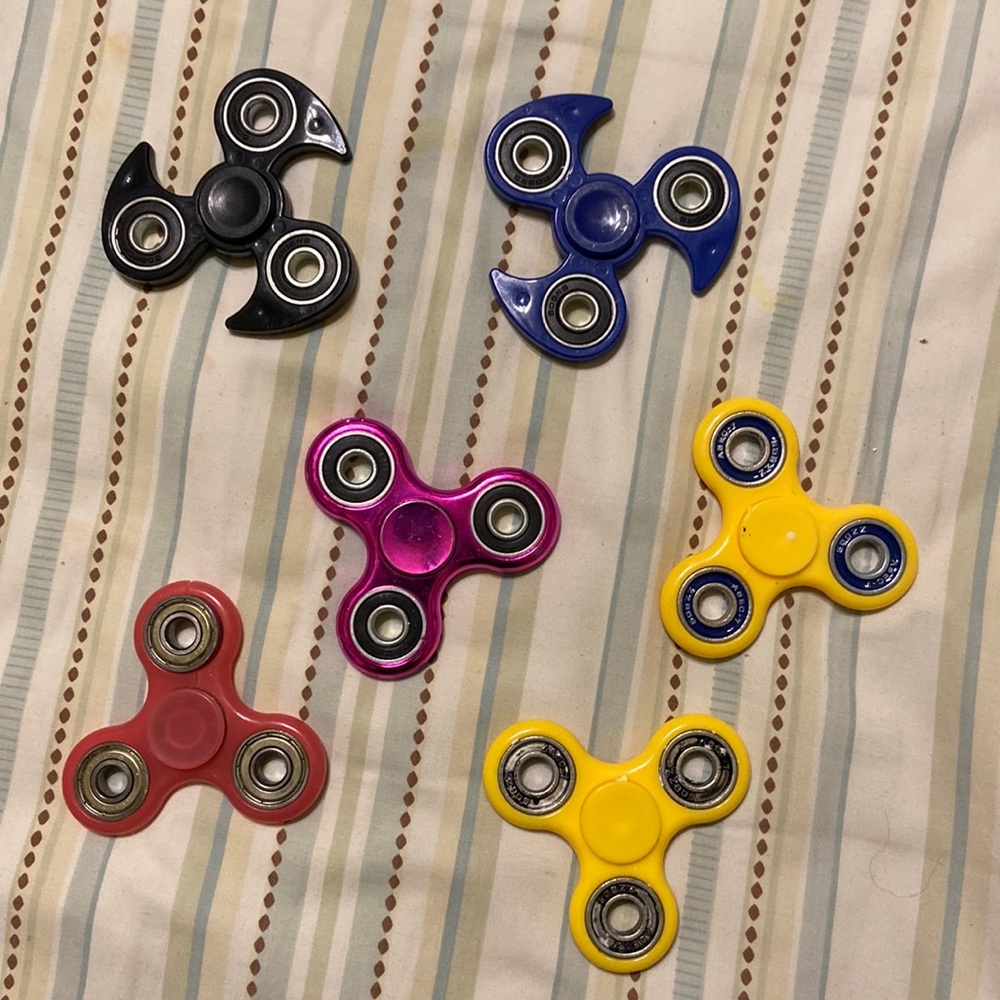 Fidget spinners